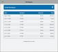 Consignor purchase history showing dates, receipt numbers, discounts, and total amounts spent.