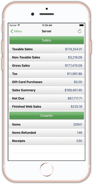 Liberty Sales Summary App