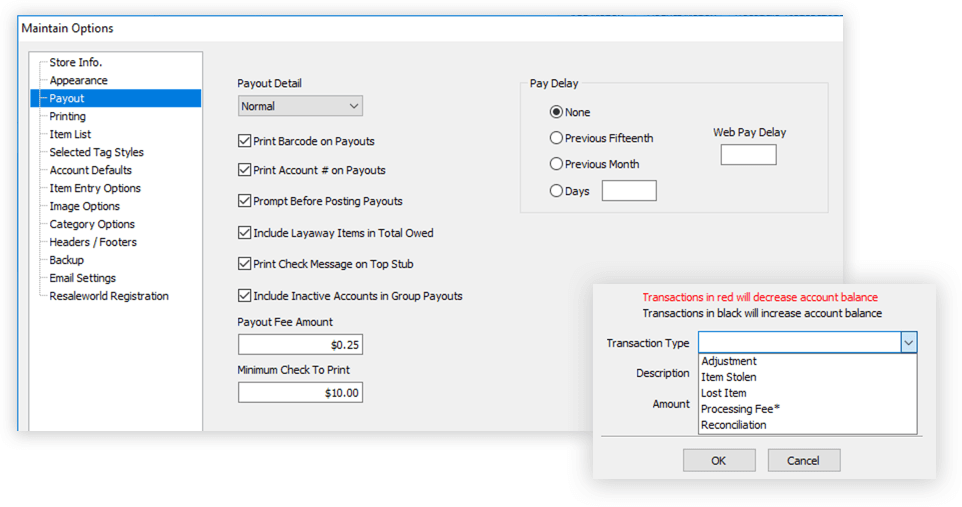 Transaction Pay Delay