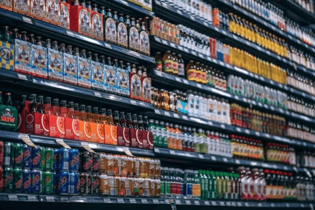 Shoppping Food Aisle